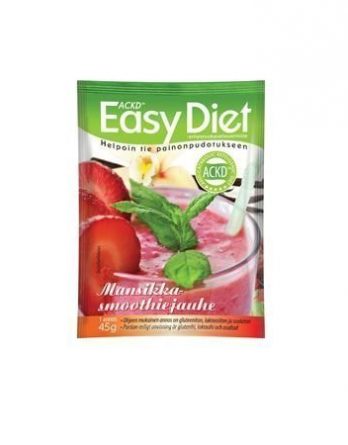 ACKD Easy Diet Mansikkapirtelö 15 kpl (laatikko)
