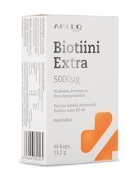 Apteq Vita Biotiini Extra 60 kapselia