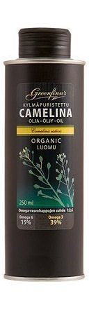 Camelina-Öljy LUOMU 250 ml Greenfinns