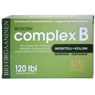 Complex B B-vitamiinipitoinen vehnänorasvalmiste 120 tabl.