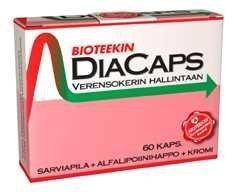 DiaCaps verensokerin hallintaan 60 kaps