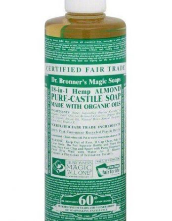 Dr Bronner Almond Liquid Soap 473 ml