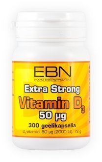 EBN Vitamin D3 50 µg 300 kaps
