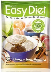 Easy Diet Omena-kaneli -puurojauhe 1 annospussi (55 g)