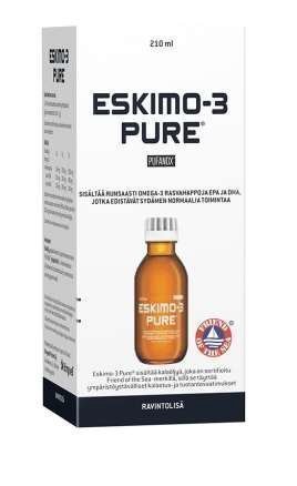 Eskimo 3 Pure Appelsiinin makuinen Kalaöljy 210 ml