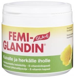 Femiglandin GLA+E Helokkiöljy 300 kaps.