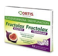 Fructolax hedelmäkuutiot 12 kpl
