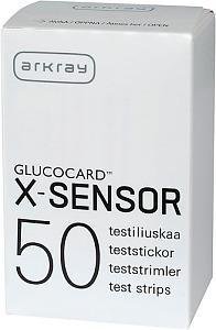 Glucocard X-Sensor Testitikut 50 kpl