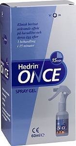 Hedrin Once Spraygeeli 60 ml