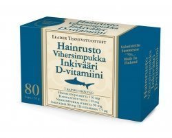 Leader Hainrusto-Vihersimpukka-Inkivääri 80 kaps.