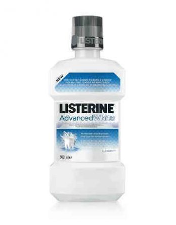 Listerine Advanced White suuvesi 500 ml
