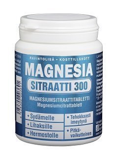 Magnesia Sitraatti 300 160 tabl.