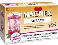 Magnex sitraatti juomajauhe 20 annospussia