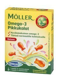 Möller Omega-3 Pikkukalat 45 kpl