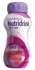 Nutridrink Juice style 4 x 200 ml METSÄMARJA