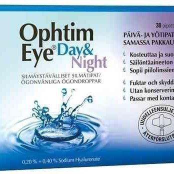 Ophtim Eye Day & Night silmätipat 30 pipettiä