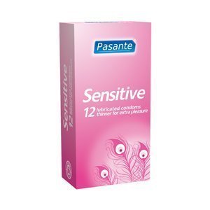 Pasante Sensitive kondomi 12 kpl
