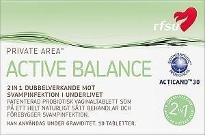 Rfsu Active Balance Emätintabletti 10 kpl