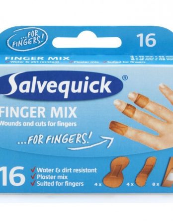 Salvequick Finger Mix Laastari 18 Kpl