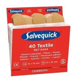 Salvequick Tekstiililaastari Täyttö 40 kpl