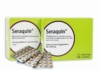 Seraquin 800 mg täydennysrehu kissoille ja pienille koirille