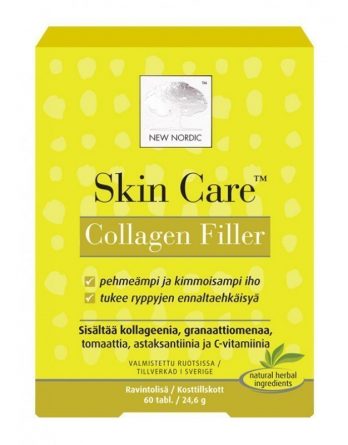 Skin Care Collagen Filler 60 tablettia