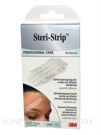 Steri-Strip haavansulkuteippi 2 x 3 teippiä
