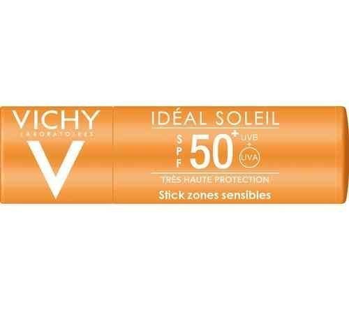 Vichy Idéal Soleil aurinkosuojapuikko SPF 50+ 9 g