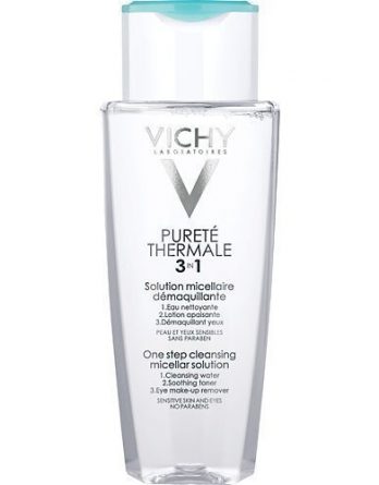 Vichy Pureté Thermale 3-In-1 One Step Cleansing Water 100 ml