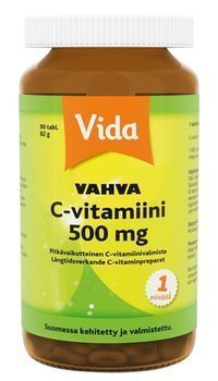 Vida Vahva C-vitamiini 500 mg 90 tablettia
