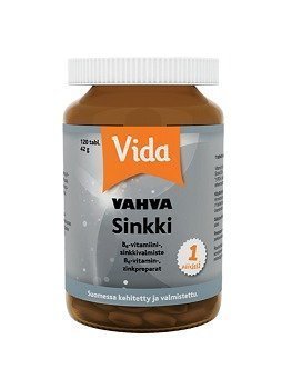 Vida Vahva Sinkki + B6 120 tabl.