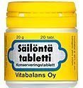 Vitabalans Säilöntätabletti 20 tabl