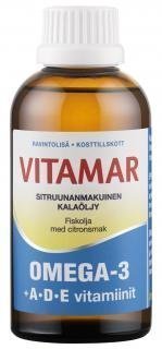 Vitamar Omega-3 + ADE kalaöljy 500 ml