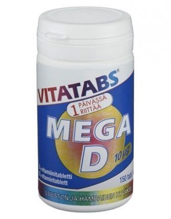 Vitatabs Mega D 10 µg
