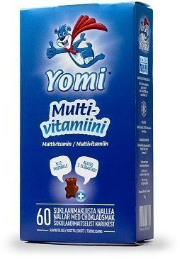 Yomi Multivitamiini Suklaanalle 60 kpl